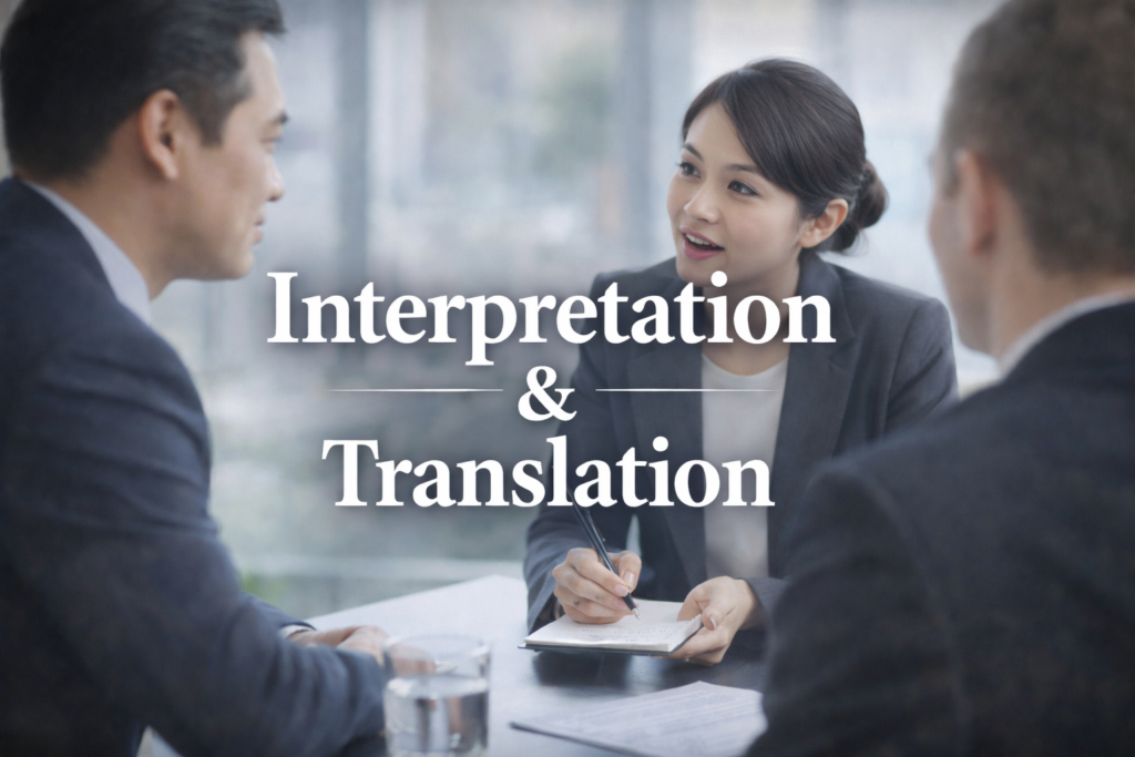 interpretación chino-español en reunión comercial en China