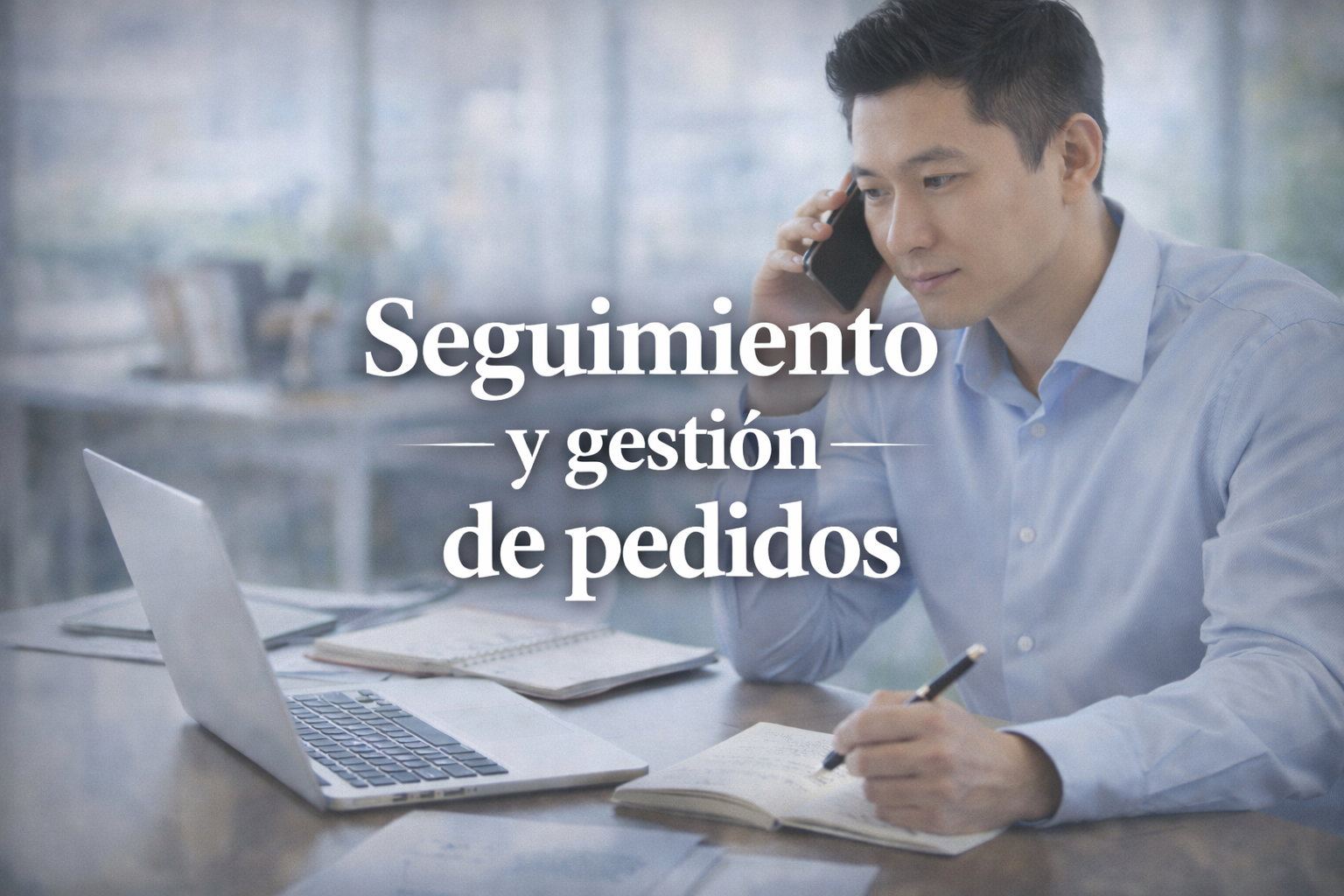 Seguimiento de pedidos con proveedor chino